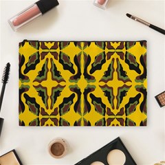 Abstract Pattern Geometric Backgrounds  Abstract Geometric Design    Cosmetic Bag (large) by Eskimos