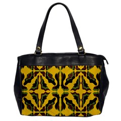 Abstract Pattern Geometric Backgrounds  Abstract Geometric Design    Oversize Office Handbag by Eskimos