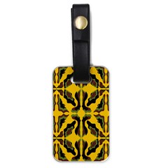 Abstract Pattern Geometric Backgrounds  Abstract Geometric Design    Luggage Tag (one Side) by Eskimos