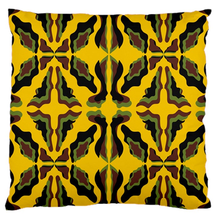 Abstract pattern geometric backgrounds  Abstract geometric design    Large Cushion Case (Two Sides)