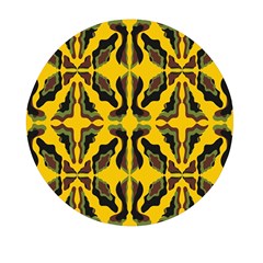 Abstract Pattern Geometric Backgrounds  Abstract Geometric Design    Mini Round Pill Box (pack Of 3) by Eskimos