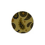 Floral pattern paisley style Paisley print. Doodle background Golf Ball Marker (4 pack) Front