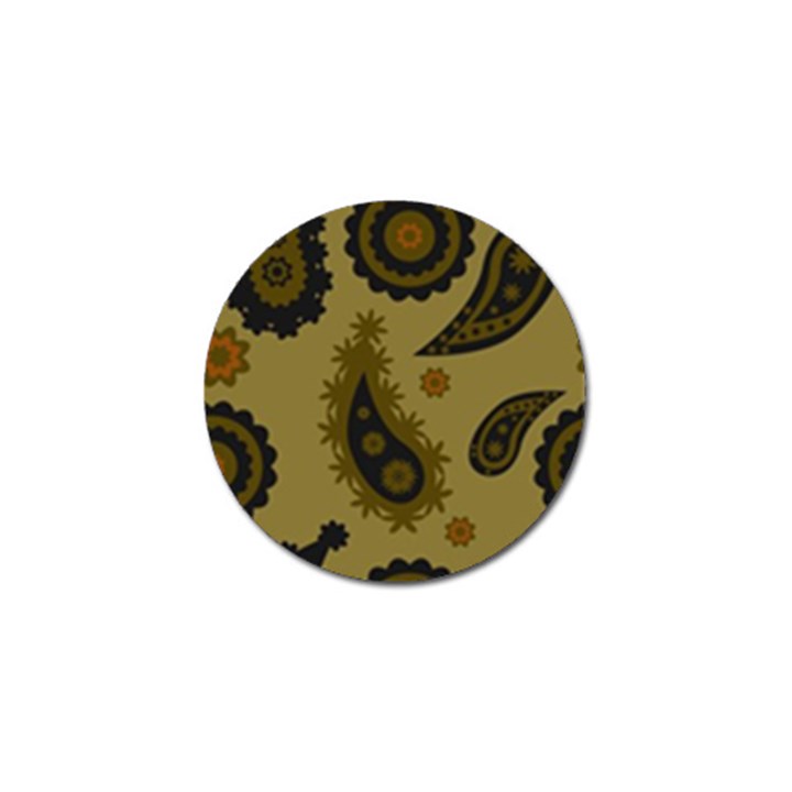 Floral pattern paisley style Paisley print. Doodle background Golf Ball Marker (4 pack)