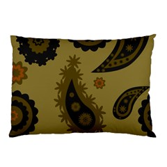 Floral Pattern Paisley Style Paisley Print  Doodle Background Pillow Case (two Sides) by Eskimos