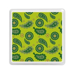 Floral Pattern Paisley Style Paisley Print  Doodle Background Memory Card Reader (square) by Eskimos