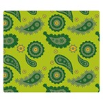 Floral pattern paisley style Paisley print. Doodle background Double Sided Flano Blanket (Small)  50 x40  Blanket Front