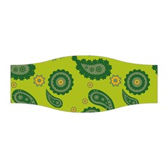 Floral Pattern Paisley Style Paisley Print  Doodle Background Stretchable Headband by Eskimos