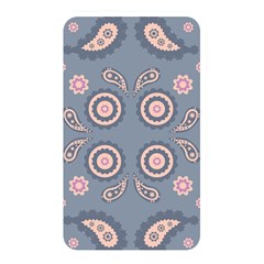 Floral Folk Damask Pattern Fantasy Flowers Floral Geometric Fantasy Memory Card Reader (rectangular) by Eskimos