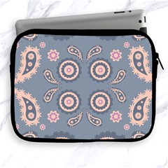 Floral Folk Damask Pattern Fantasy Flowers Floral Geometric Fantasy Apple Ipad 2/3/4 Zipper Cases by Eskimos