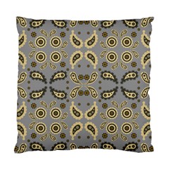 Floral Folk Damask Pattern Fantasy Flowers Floral Geometric Fantasy Standard Cushion Case (two Sides) by Eskimos