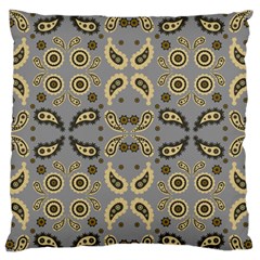 Floral Folk Damask Pattern Fantasy Flowers Floral Geometric Fantasy Standard Flano Cushion Case (two Sides) by Eskimos