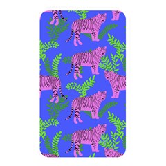 Pink Tigers On A Blue Background Memory Card Reader (rectangular) by SychEva