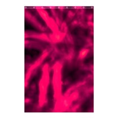 Purple Abstract Stars Shower Curtain 48  X 72  (small)  by DimitriosArt