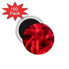 Cadmium Red Abstract Stars 1 75  Magnets (100 Pack)  by DimitriosArt