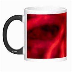 Cadmium Red Abstract Stars Morph Mugs by DimitriosArt