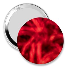 Cadmium Red Abstract Stars 3  Handbag Mirrors