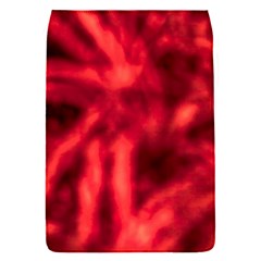 Cadmium Red Abstract Stars Removable Flap Cover (s) by DimitriosArt