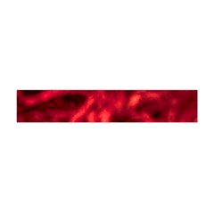 Cadmium Red Abstract Stars Flano Scarf (Mini)