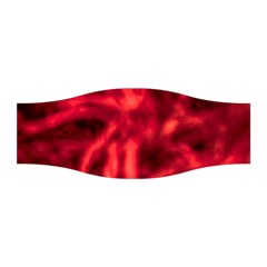 Cadmium Red Abstract Stars Stretchable Headband