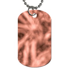 Rose Abstract Stars Dog Tag (one Side) by DimitriosArt