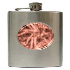 Rose Abstract Stars Hip Flask (6 Oz) by DimitriosArt