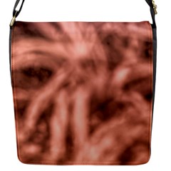 Rose Abstract Stars Flap Closure Messenger Bag (s)