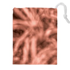 Rose Abstract Stars Drawstring Pouch (5xl) by DimitriosArt