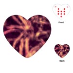 Topaz  Abstract Stars Playing Cards Single Design (Heart) Front