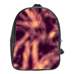 Topaz  Abstract Stars School Bag (xl) by DimitriosArt