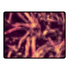 Topaz  Abstract Stars Double Sided Fleece Blanket (small)  by DimitriosArt