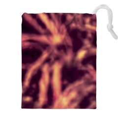 Topaz  Abstract Stars Drawstring Pouch (4xl) by DimitriosArt