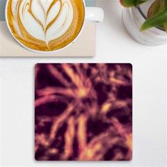 Topaz  Abstract Stars Uv Print Square Tile Coaster  by DimitriosArt