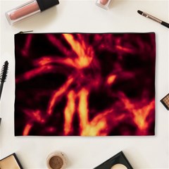 Lava Abstract Stars Cosmetic Bag (xl) by DimitriosArt