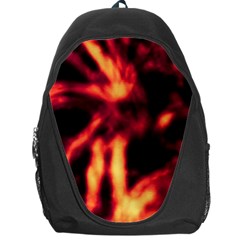 Lava Abstract Stars Backpack Bag by DimitriosArt