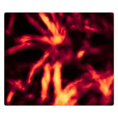 Lava Abstract Stars Double Sided Flano Blanket (small) 