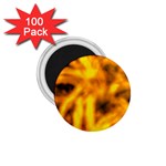 Golden Abstract Stars 1.75  Magnets (100 pack)  Front