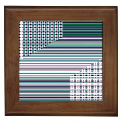 Gradient (103) Framed Tile by Sparkle