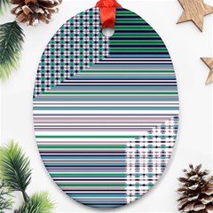 Gradient (103) Ornament (oval) by Sparkle