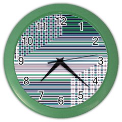 Gradient (103) Color Wall Clock by Sparkle