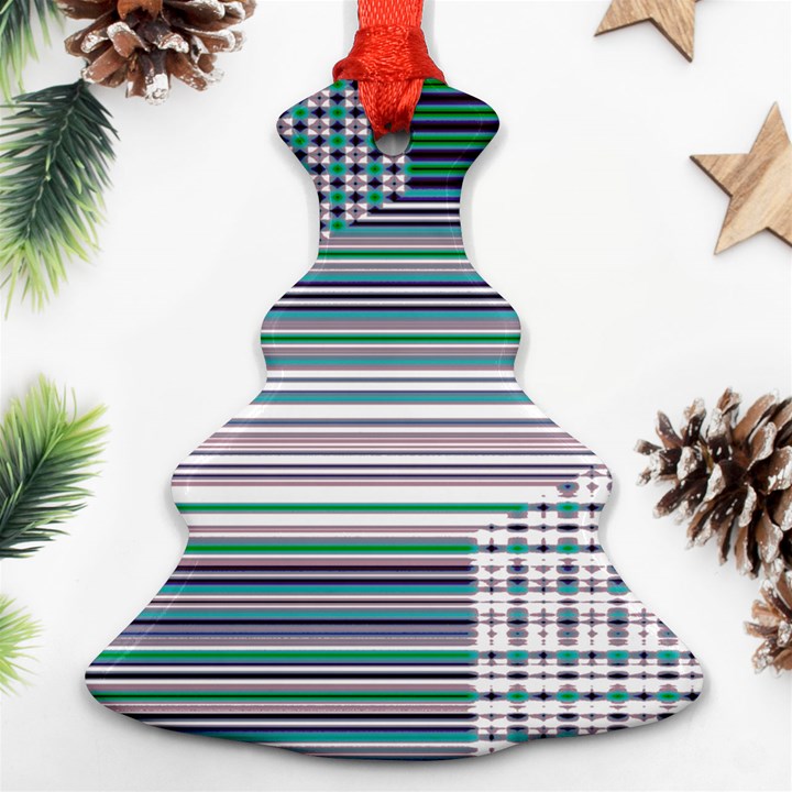 Gradient (103) Christmas Tree Ornament (Two Sides)