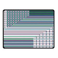 Gradient (103) Double Sided Fleece Blanket (small)  by Sparkle