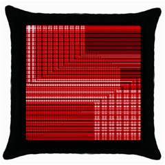 Gradient (101) Throw Pillow Case (black) by Sparkle