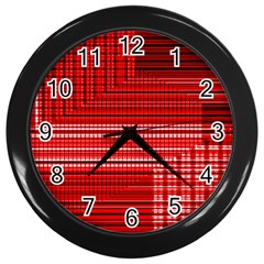 Gradient (101) Wall Clock (black) by Sparkle