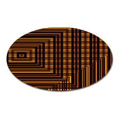 Gradient Oval Magnet by Sparkle