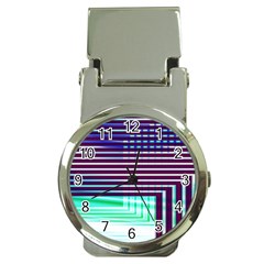 Gradient Money Clip Watches