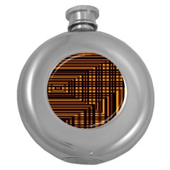 Gradient Round Hip Flask (5 oz)