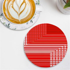 Gradient Uv Print Round Tile Coaster