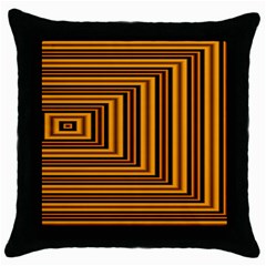 Gradient Throw Pillow Case (black) by Sparkle