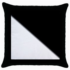 Gradient Throw Pillow Case (black) by Sparkle