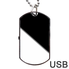 Gradient Dog Tag Usb Flash (one Side) by Sparkle